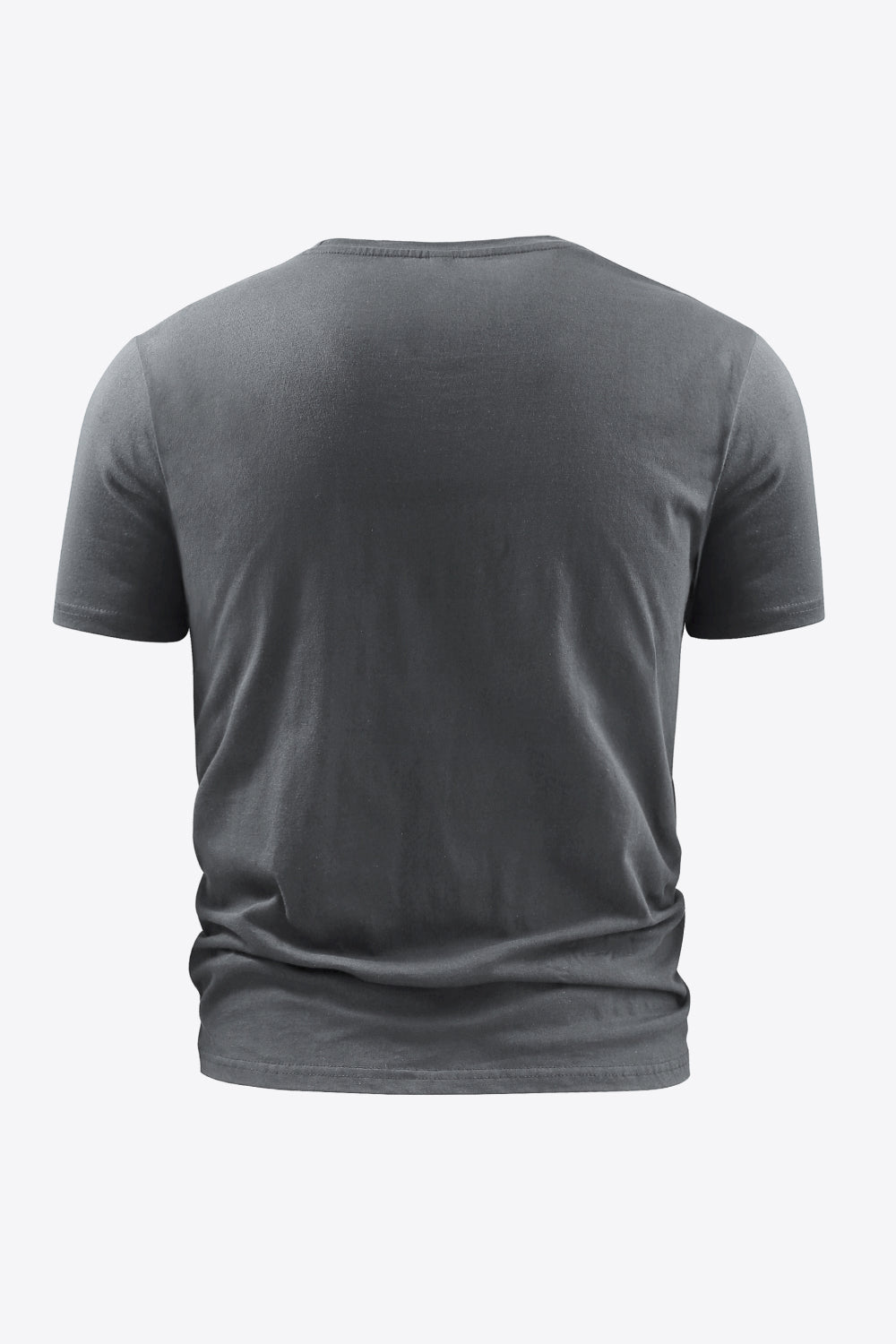 Slogan Graphic Round Neck Tee
