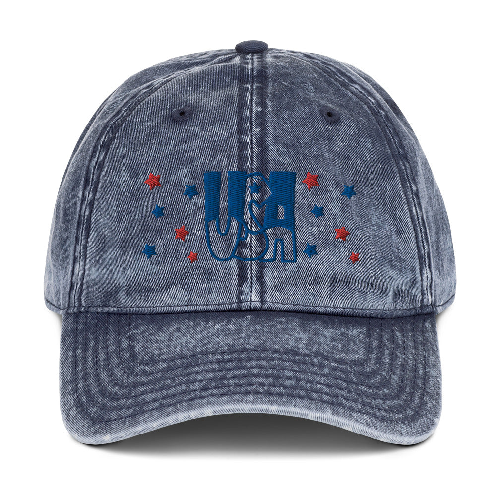 Vintage Cotton Twill Cap